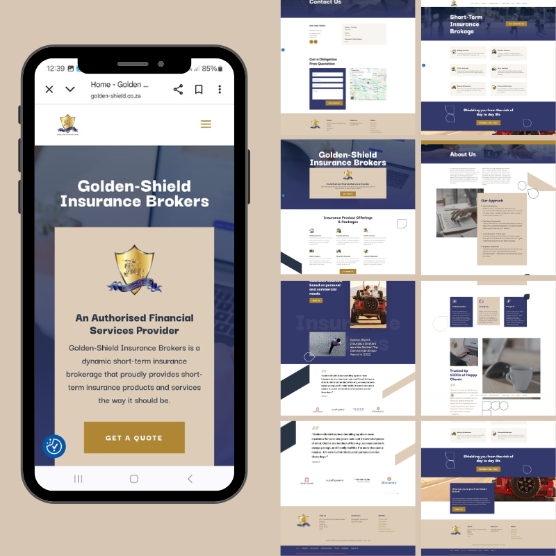 Website design portfolio